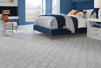 Masland Carpet - Arlington in Blue Stone