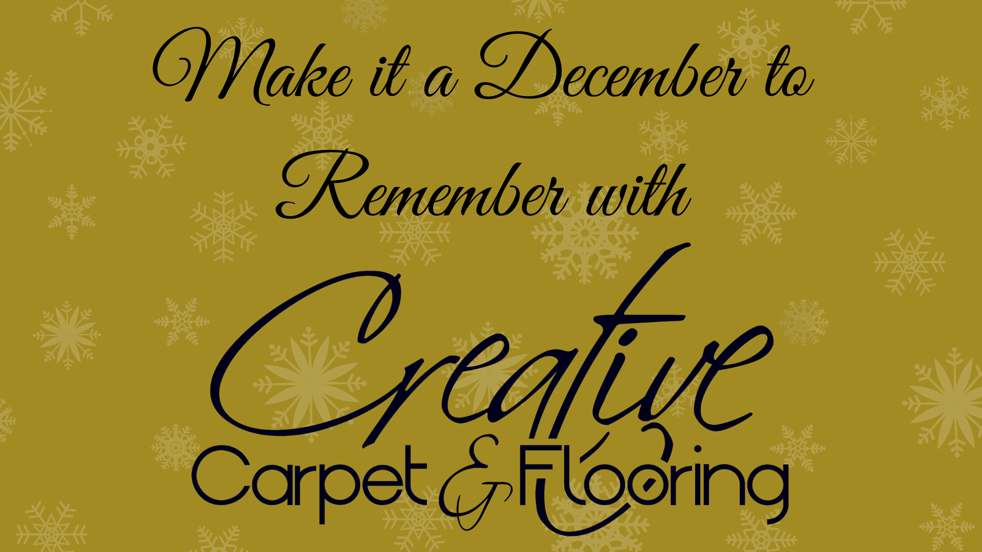 Thumbnail - December to Remember with Creative Carpet and Flooring