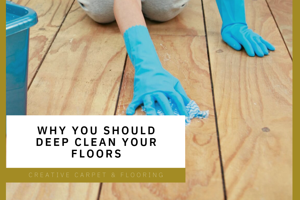 Why you should deep clean your floors - Creative Carpet & Flooring