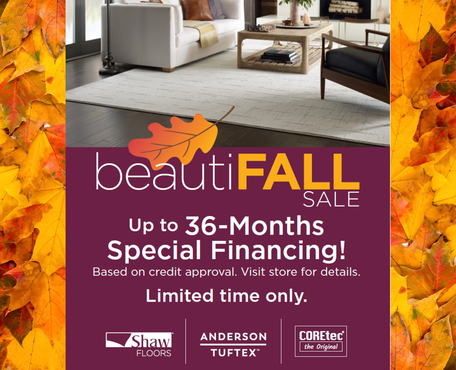 Shaw Floors BeautiFALL Sale Shaw Floors BeautiFALL Sale