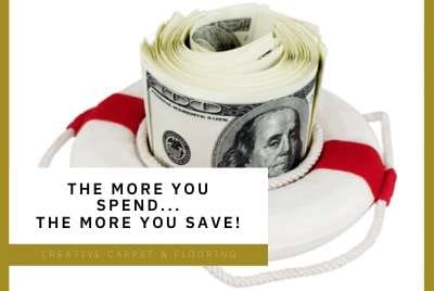 01-2019 The More You Spend the More You SAVE 01-2019 The More You Spend the More You SAVE