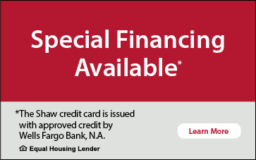 Special Financing Available