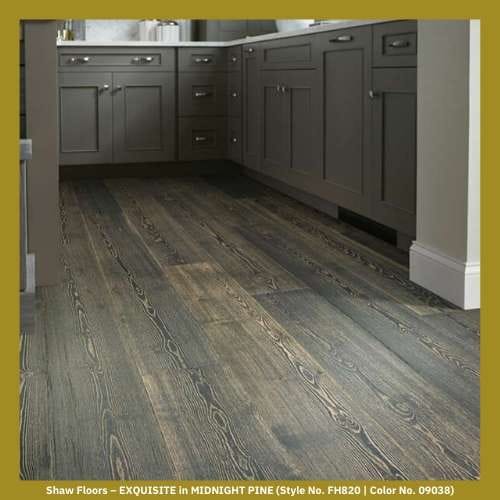 Shaw Floors – EXQUISITE in MIDNIGHT PINE (Style No. FH820 | Color No. 09038)