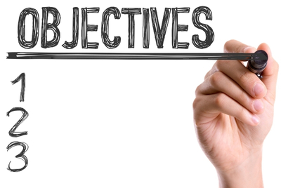 List your objectives
