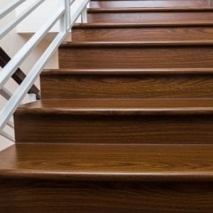 hardwood staircase