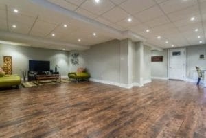 luxury vinyl basement flooring