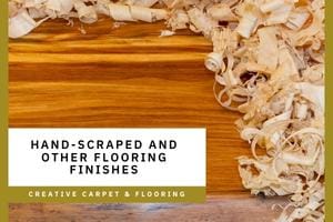 Thumbnail - Hand-scraped and other flooring finishes