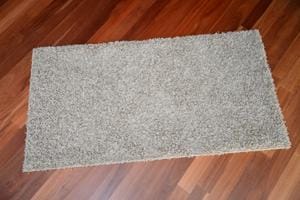 area rug on floor