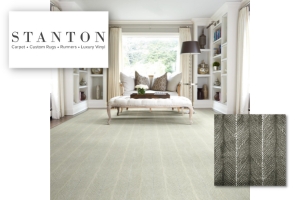 Stanton Carpet's Brightwater in Metal