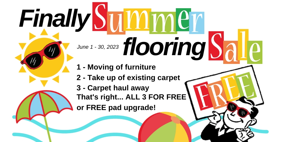 Finally Summer Flooring Sale
