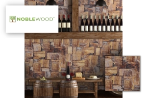 Noblewood's Rootwood Teak in Accented Natural