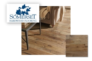 Somerset Hardwood's Hand-Crafted Collection in Winter Wheat