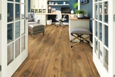 Durable Flooring - Mohawk's Morena Bluffs in Cattail Pecan