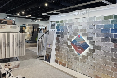 Carpet and flooring options at Creative Carpet & Flooring showroom in Mokena
