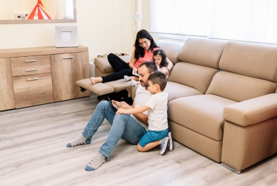 Best flooring for asthma and allergies in Mokena IL living room
