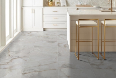 Shaw Floors Gemstone Marble in White