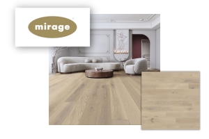 Mirage Hardwood - Muse Collection in White Oak Rachel Character Brushed