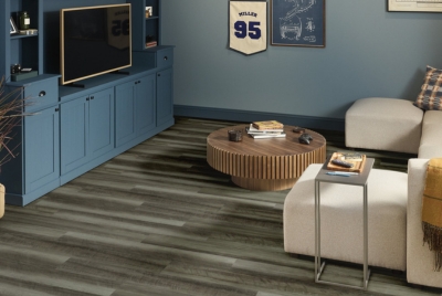 BASEMENT OR DINING ROOM Shaw Floors Paladin Plus in Oyster Oak