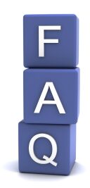 FAQ's FREQUENTLY ASKED QUESTIONS