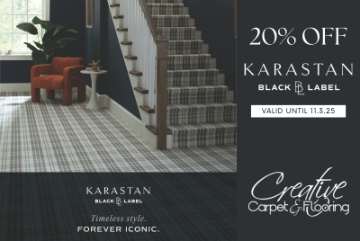 Karastan Flooring Sale - 20 Percent Off Karastan Black Label