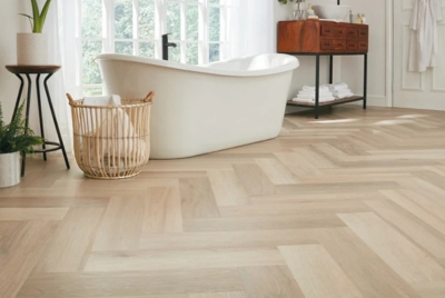 Karndean Korlok Select in Texas White Ash Understanding Vinyl vs Laminate Flooring Basics