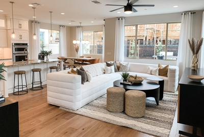 What Living Area Flooring Works Best for Open Floor Plans