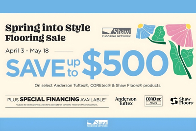 🌼 Shaw Spring Into Style Rebate