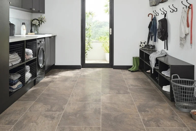 Karndean Korlok Select in Mountain Slate (RKT3003-G) What Is the Best Flooring for Mudrooms
